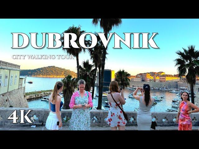 [4K WALK] Dubrovnik, Croatia 4k HDR Walking Tour 2024