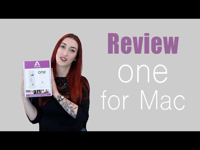 Apogee ONE for Mac - USB audio interface & mic in one cool package