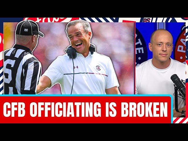 College Football Officiating Was HORRIBLE Saturday - Josh Pate Reaction