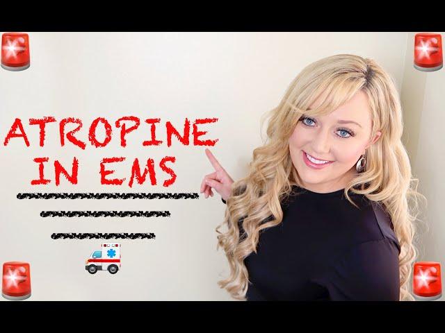 EMT/Paramedic Medication Notecards || Atropine