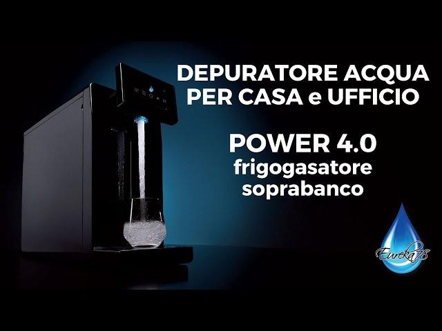 Depuratore Acqua per Casa POWER 4 0 frigogasatore soprabanco con predosaggio BIANCO