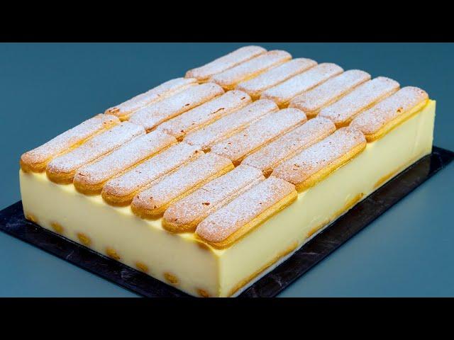 This cake recipe has beaten all the records! You will be surprised how fast and easy you may cook it