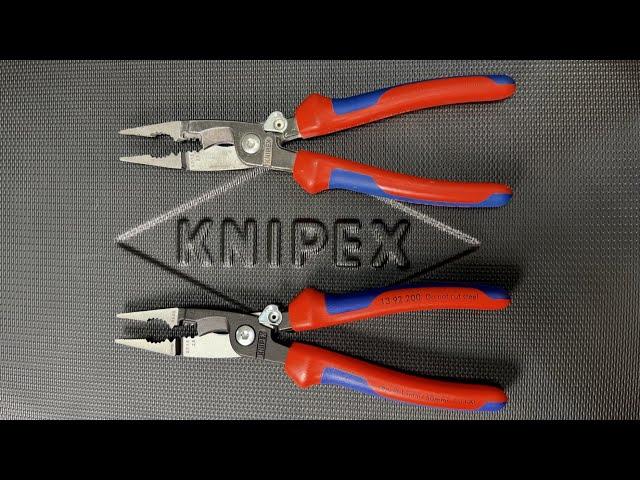 Электромонтажные клещи KNIPEX спустя 2 года интенсивного монтажа! 