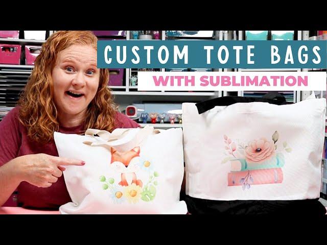How to Make Sublimation Tote Bags (with tips and tricks!)