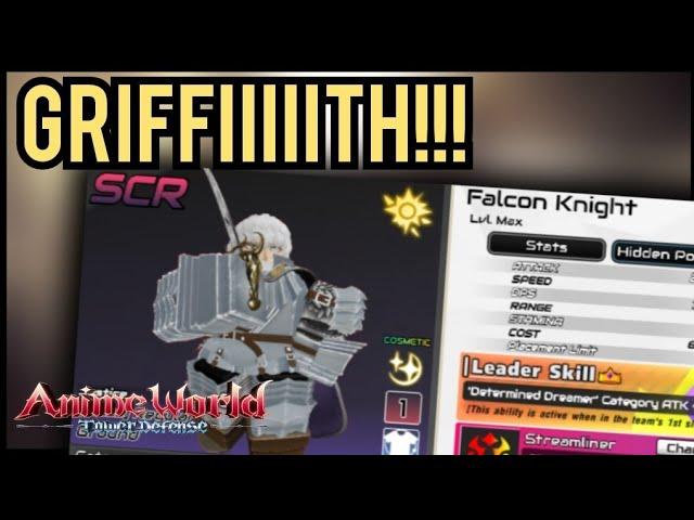 They Added a NEW SCR Griffith to Anime World Tower Defense