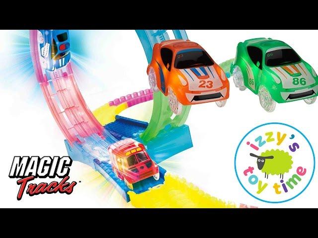 Cars  | Magic Tracks Glow in the Dark Playset | Fun Toy Cars