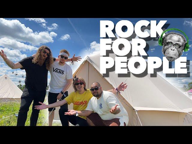 OUR FIRST EVER LUXURY CAMPING FESTIVAL! | Rock For People 2022