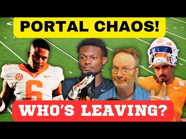 PORTAL CHAOS! BOO, NICO? TENNESSEE FOOTBALL, VOLS TRANSFER PORTAL, SPORTS TALK J, SEC FOOTBALL