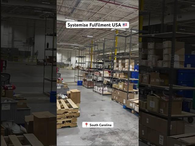 Inside South Carolina Warehouse | Systemise Fulfilment USA    #kevblackburn #shorts