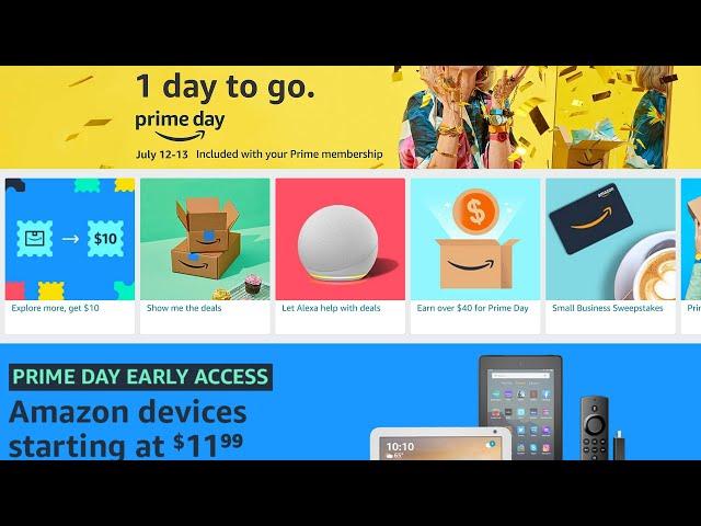 Quick Reminder: Amazon Prime Day 2022  - 2 Days of Smart Home and Security Camera Deals