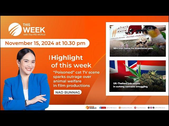 This Week with Thai PBS World 15th November 2024