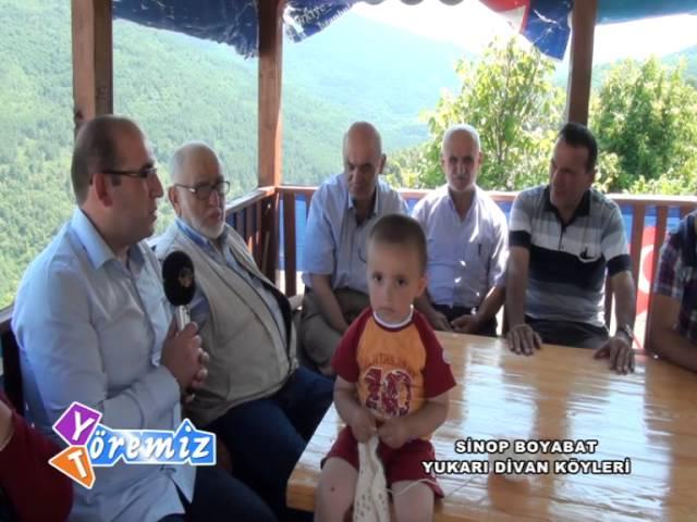 Yöremiz Töremiz   Sinop Boyabat Yukarı Divan Köyleri 16 08 2015 Yayını 1 Bölüm