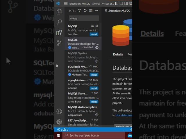 Connecting to MySQL Database from Visual Studio Code | Step-by-Step Guide