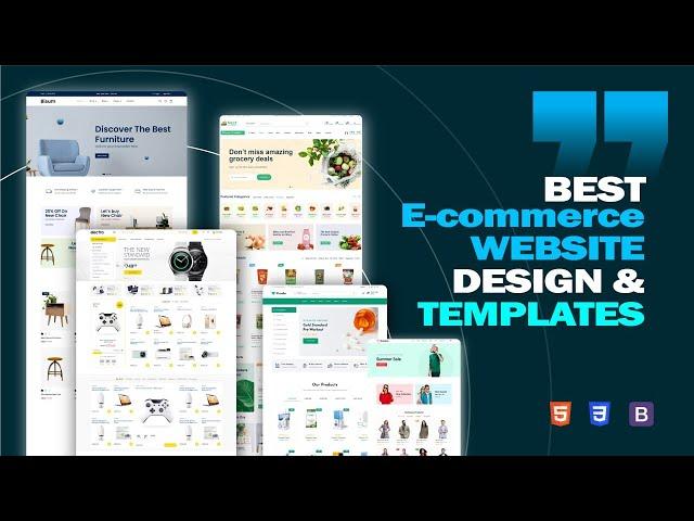 Best eCommerce Website Design & Templates