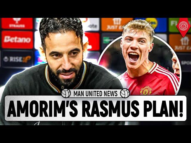 Rasmus Hojlund Can Be The KEY To Ruben's Success! | Man United News