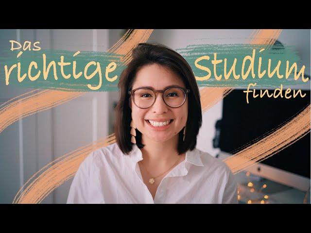 Wie man das perfekte Studium findet! // Tipps für die Studienwahl