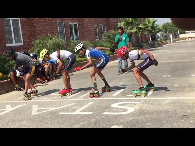 skating Road race quad