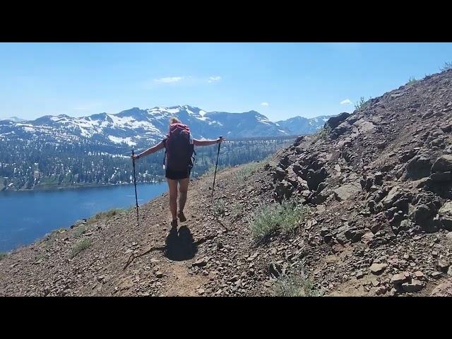 Hiking the Pacific crest trail / Tahoe Rim section