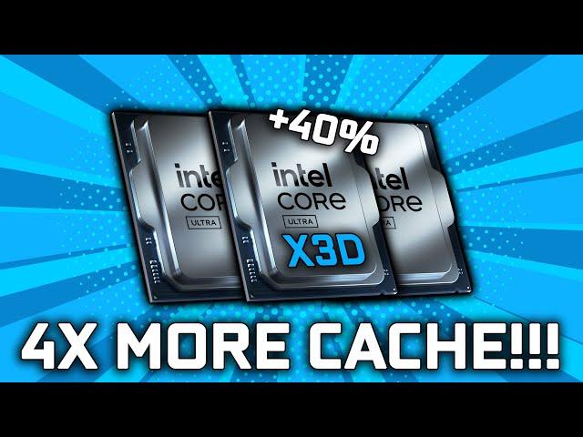 Wild CPU - Intel 52 Core X3D Gaming Processor Leaked