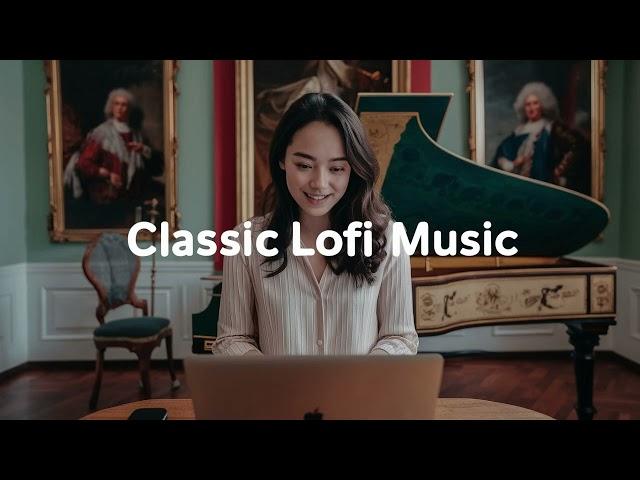 Baroque Beats: Harpsichord LOFI / study /sleep / focus / relax / chill beats