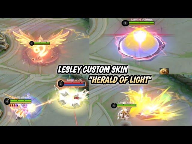 New! Script Skin Lesley "Herald Of Light" - Custom Skin By Mobizii CH