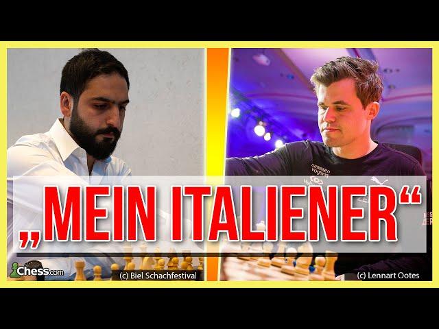 Magnus Carlsen spielt "meinen" Italiener