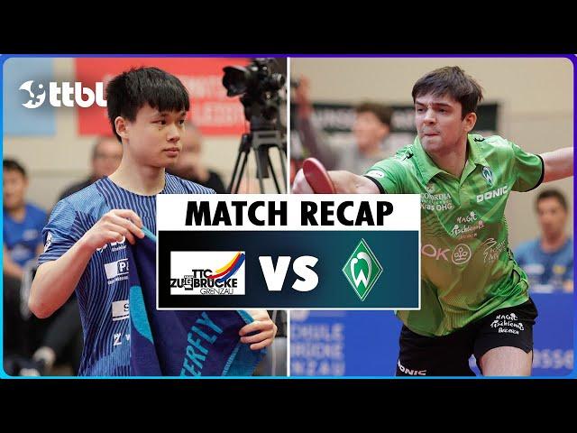 GRENZAU vs. BREMEN (Tischtennis Bundesliga Recap) | 2025 Matchday 21