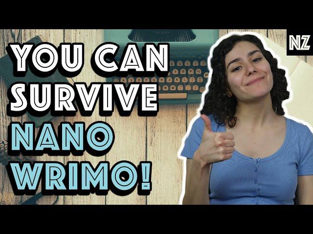 How To Survive NaNoWriMo | Writing Skit