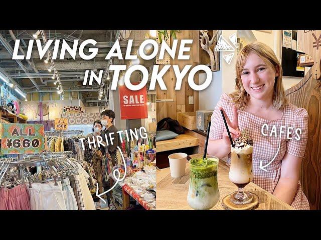 living in japan  |  exploring tokyo's thrift scene and trendy areas + NEW DESK REVEAL 