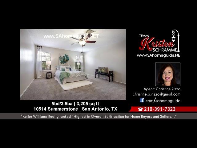 10514 Summerstone, Best Realtor in San Antonio