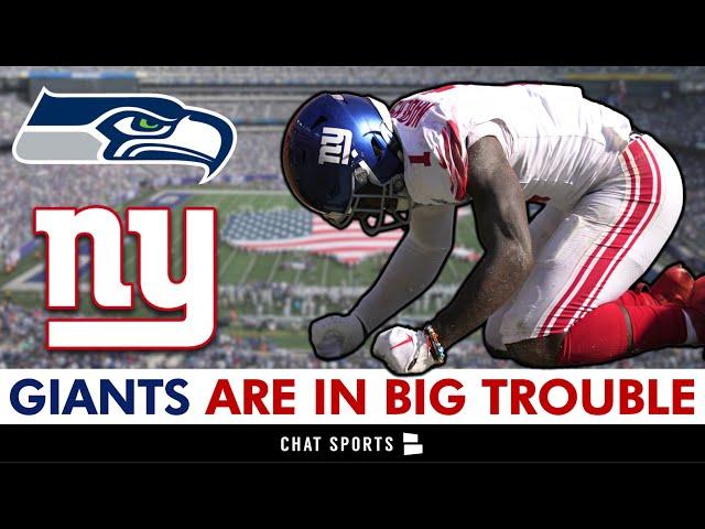 NY Giants Might Be In BIG TROUBLE This Week vs. Seattle Seahawks