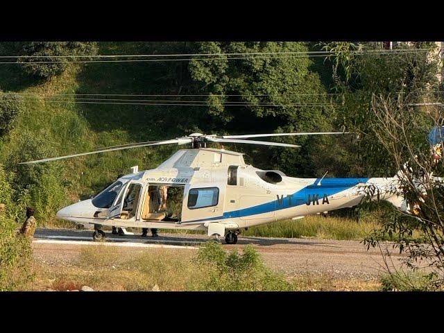 CM Omar Abdullah arrives in Manjakot by helicopter. #manjakote #omerabdullah #cm