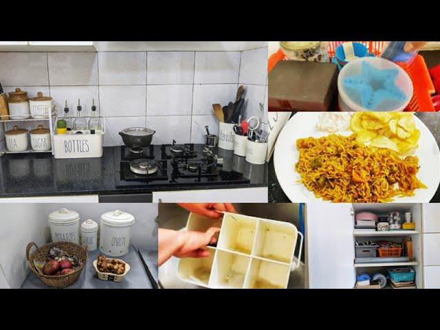 VLOG / Kitchen Cleaning & simple one pot veg biryani