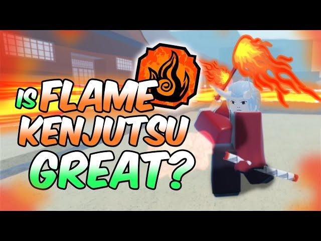 FLAME/INFERNO KENJUTSU REVIEW! Is it the BEST? | Shinobi Life 2