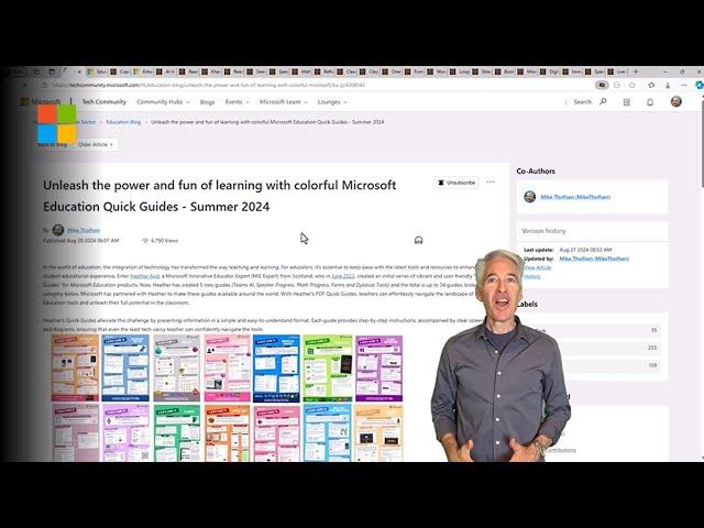 Microsoft Education Quick Guides