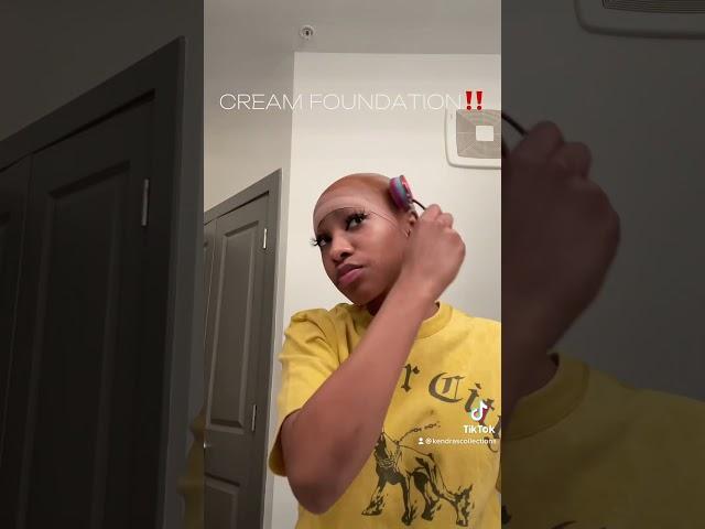 ULTIMATE MELT! Updated Bald Cap Method (BEGINNER FRIENDLY) #shorts #wigtutorial