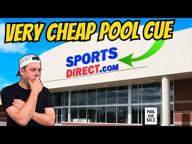 I bought a cheap pool cue from Sports Direct..BUT there was a big problem!