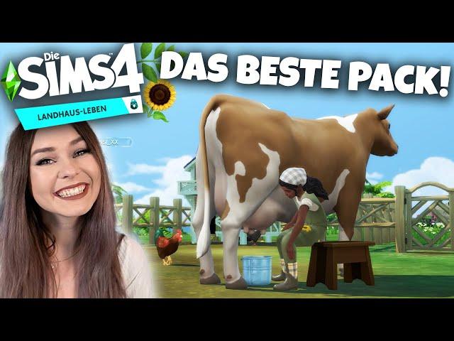 Dieses Pack verändert ALLES! Ich bin sprachlos. - Die Sims 4 Landhaus-Leben Preview | simfinity