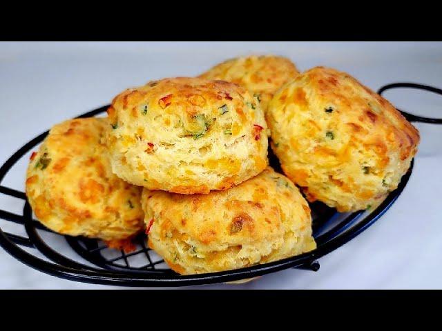 Flavorful cheese scones | recipe