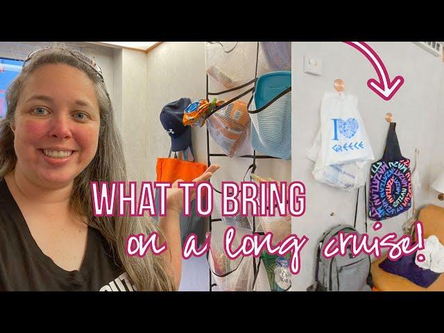 What to Bring for your Cabin on a LONG CRUISE!