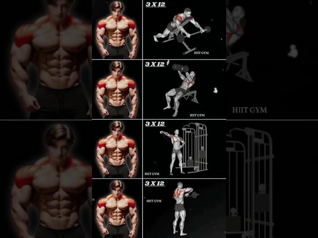 Exercises for 3D shoulders 