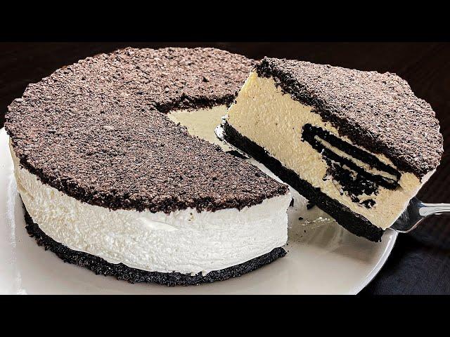 Neujahrs dessert in 5 Minuten!Kein Oreo-Käsekuchen backen