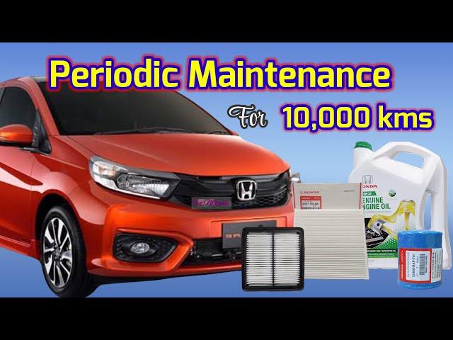 Periodic Maintenance for 10,000 kms