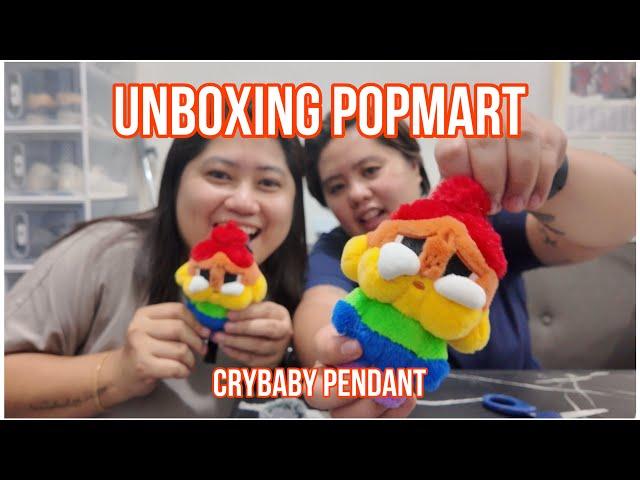 UNBOXING POPMART CRYBABY RAINBOW PENDANT| SO CUTE! #popmart #crybaby #sonnyangel #smiski