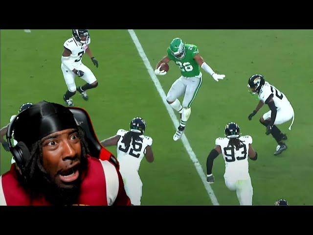 HE'S NOT FROM HERE!! "Jacksonville Jaguars vs Philadelphia Eagles Game Highlights | Week 9" REACTION