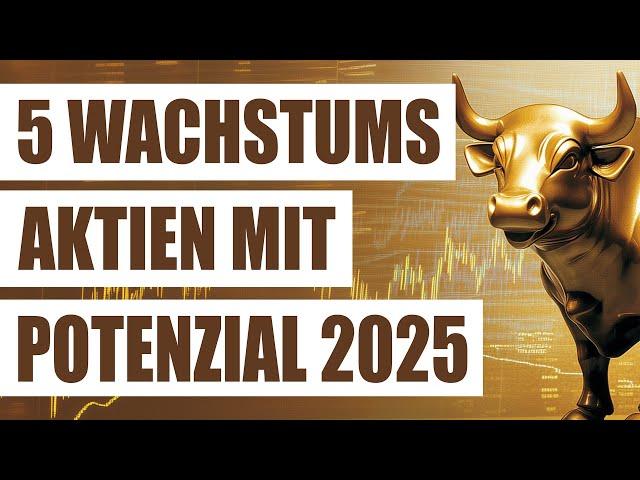 5 top Wachstumsaktien mit Potenzial 2025 | Diese Growth Stocks solltest du kennen | Growth-Aktien