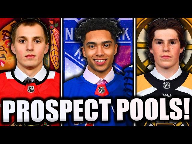 POST-2024 NHL DRAFT PROSPECT POOL RANKINGS!