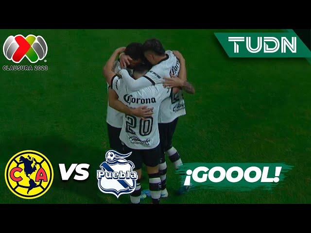 ¡TREMENDO GOLAZO! Zendejas le da la ventaja al ame | América 2-1 Puebla | Liga Mx - CL2023 J3 | TUDN