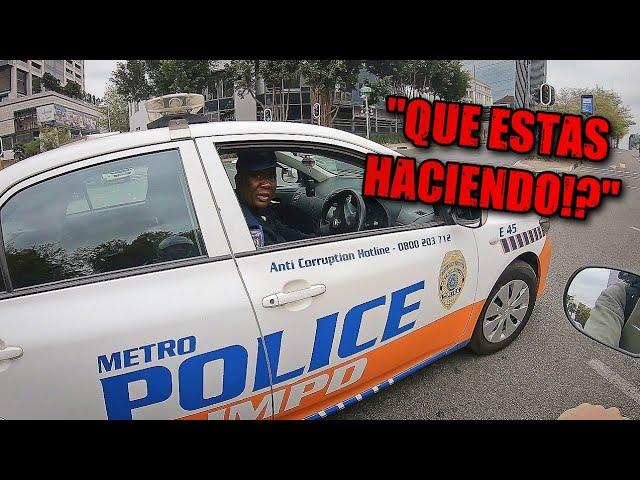 La POLICIA Sudafricana me cruza | África en moto [Cap. 1]