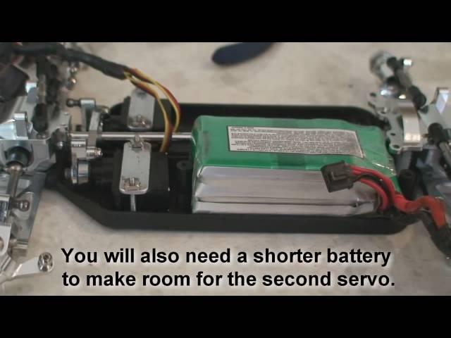 RC18 Dual Servo and Servo Saver Mod Tutorial.